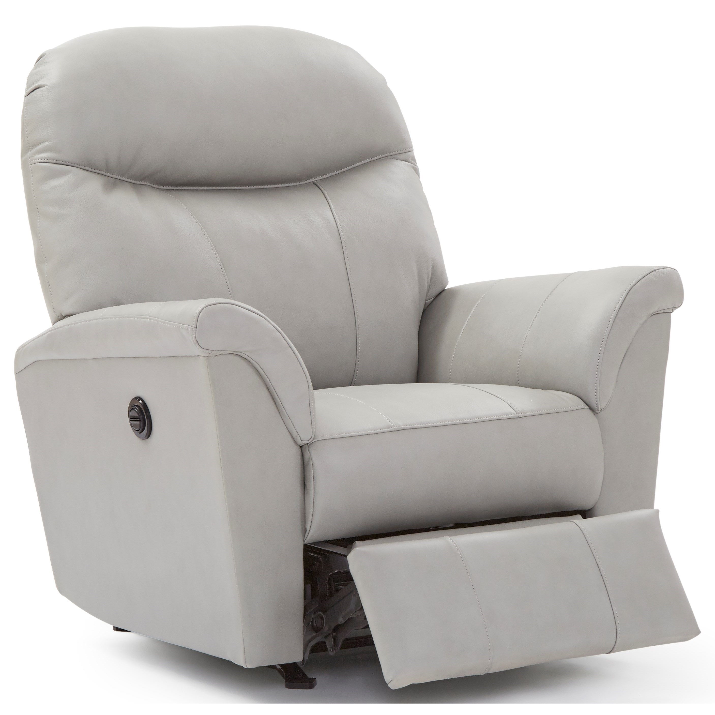 Best Home Furnishings Caitlin 4NZ25LU 75503L Casual Power Swivel Glider